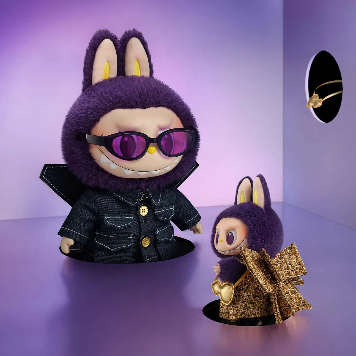 LABUBU × PRONOUNCE - WINGS OF FORTUNE Vinyl Plush Hanging Card - Astrid & Rose