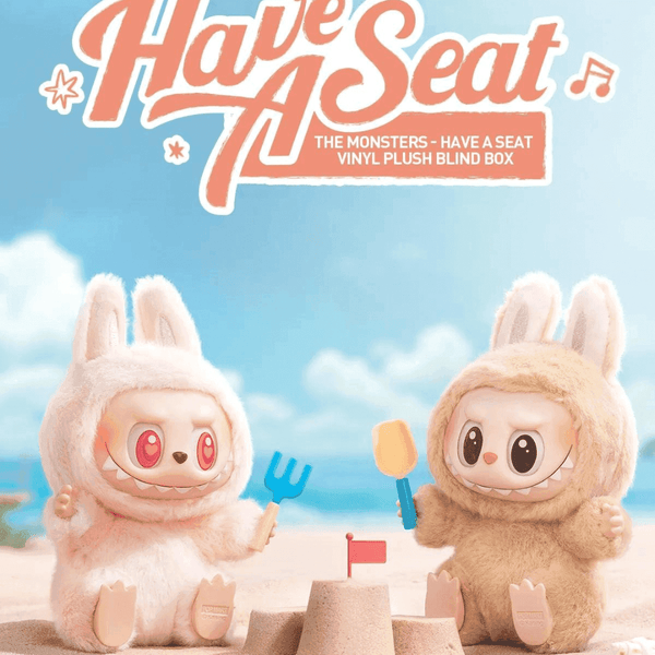 LABUBU THE MONSTERS Have a Seat ぬいぐるみ 2個 Labubu v2 The Monsters Have A Seat – Astrid & Rose