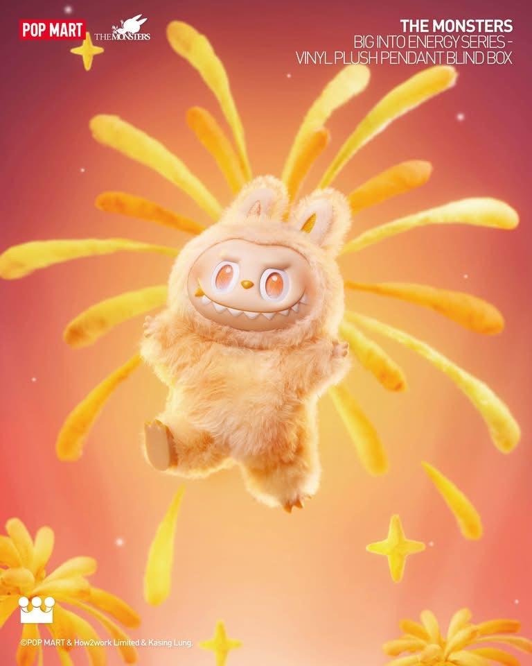 Labubu v3 Big Energy The Monsters Vinyl Plush - Astrid & Rose