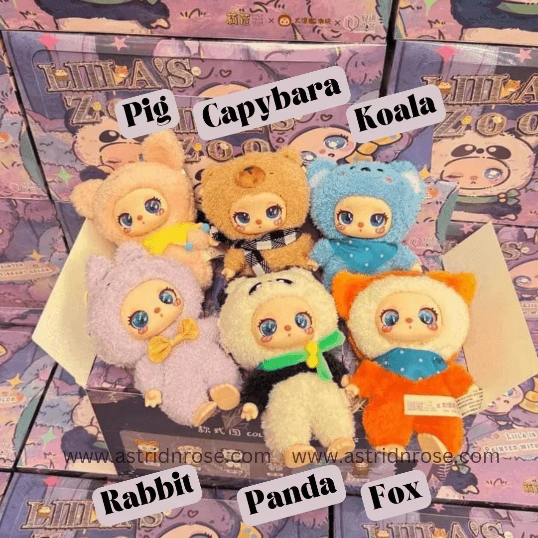 Liila Toys Zoo Plush – Astrid & Rose Liila Toys Zoo Plush – Astrid & Rose