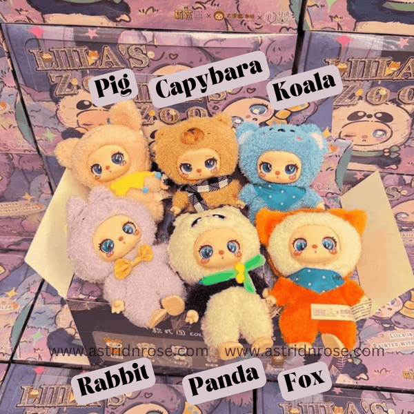 ぬいぐるみ Liila's Zoo LIILA TOYS LIILA'S ZOO Plush Toy Designer Figure Single