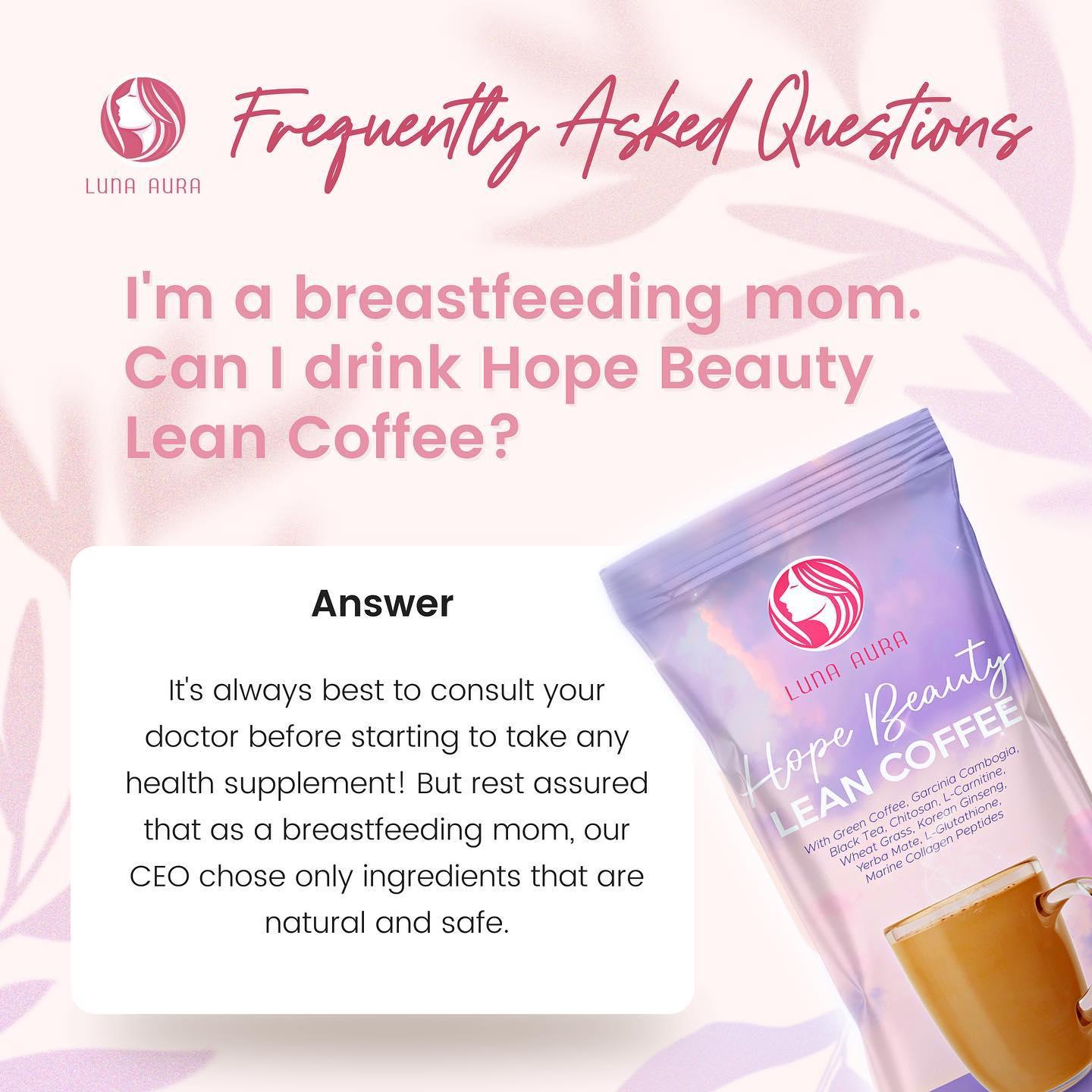 Luna Aura Hope Beauty Lean Coffee (PREORDER) - Astrid & Rose