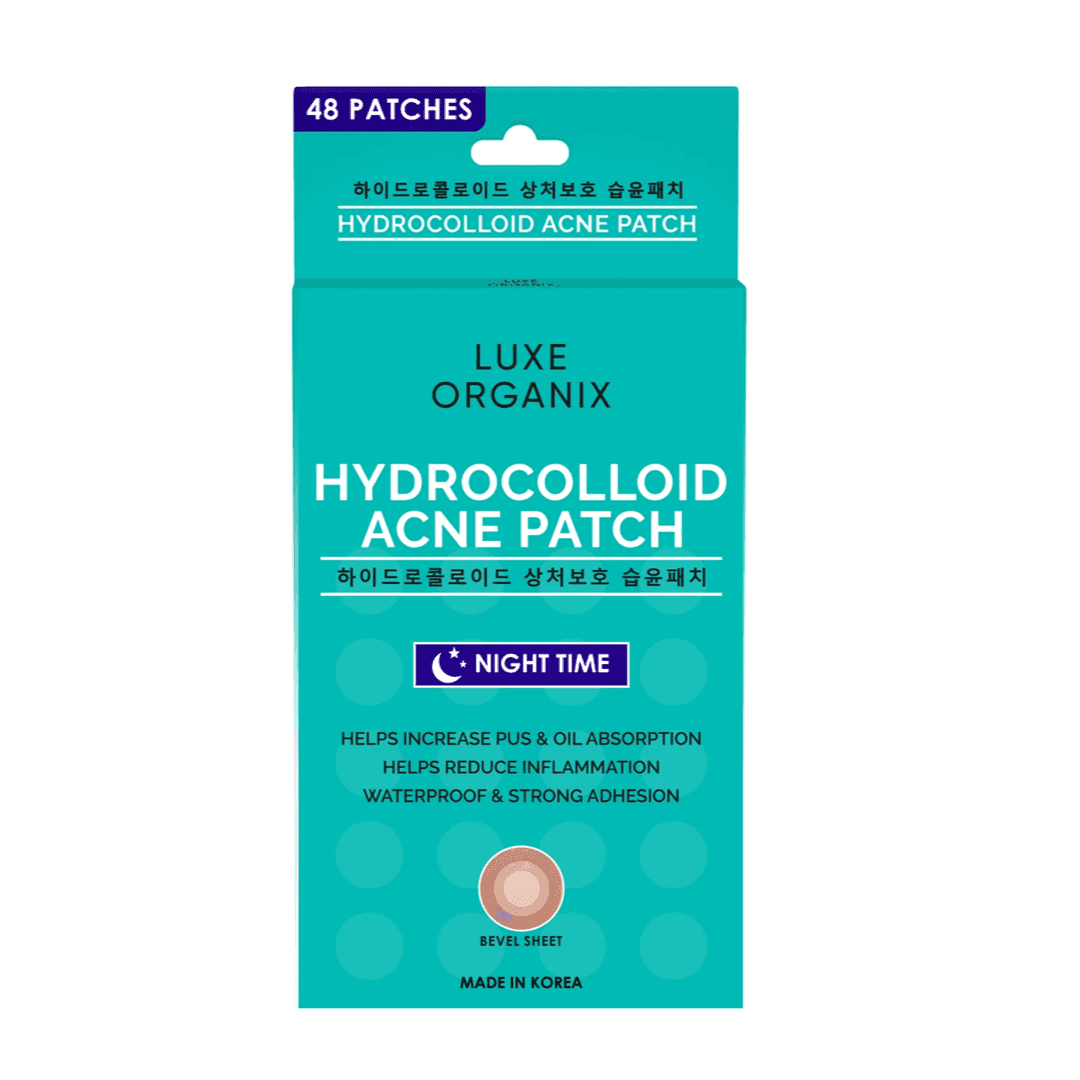 Luxe Organix Hydrocolloid Acne Patch Night Time 48s - Astrid & Rose