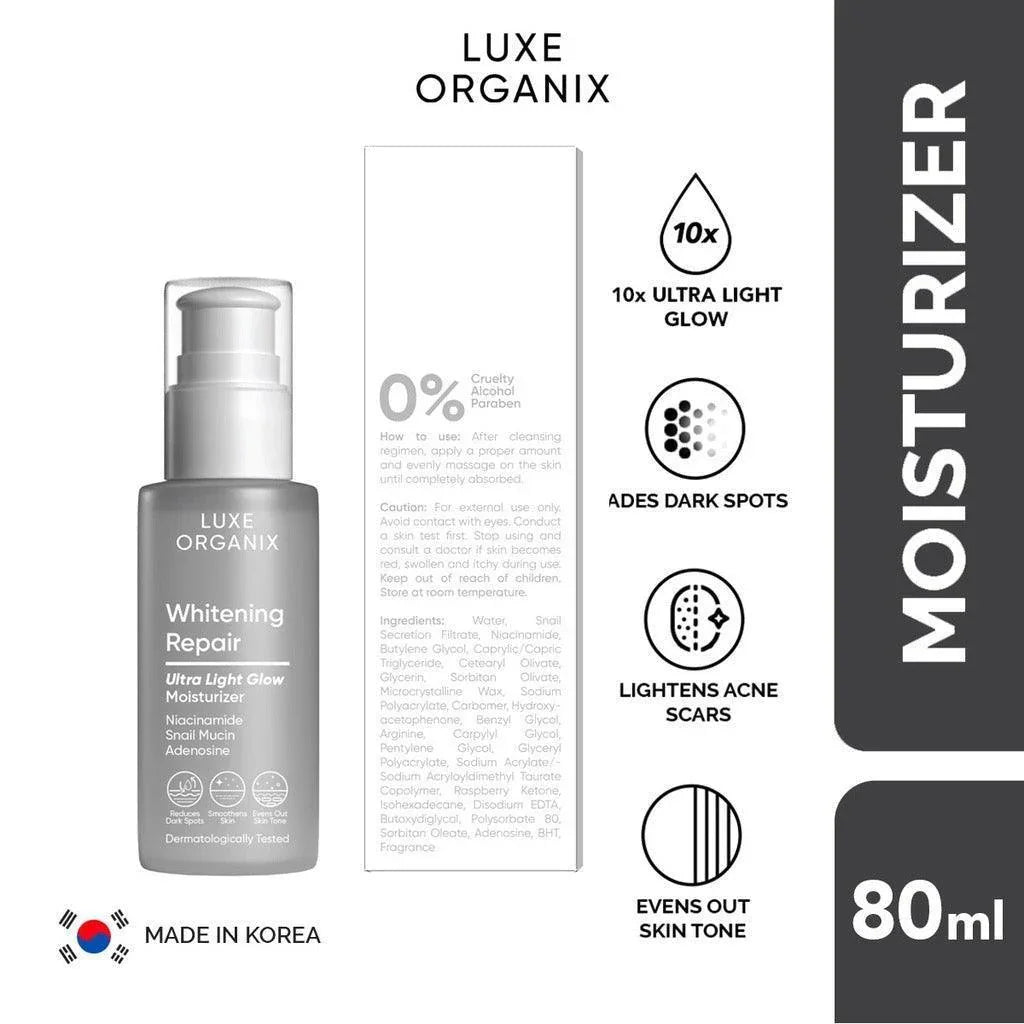 Luxe Organix Whitening Repair Moisturizer 80ml - Astrid & Rose