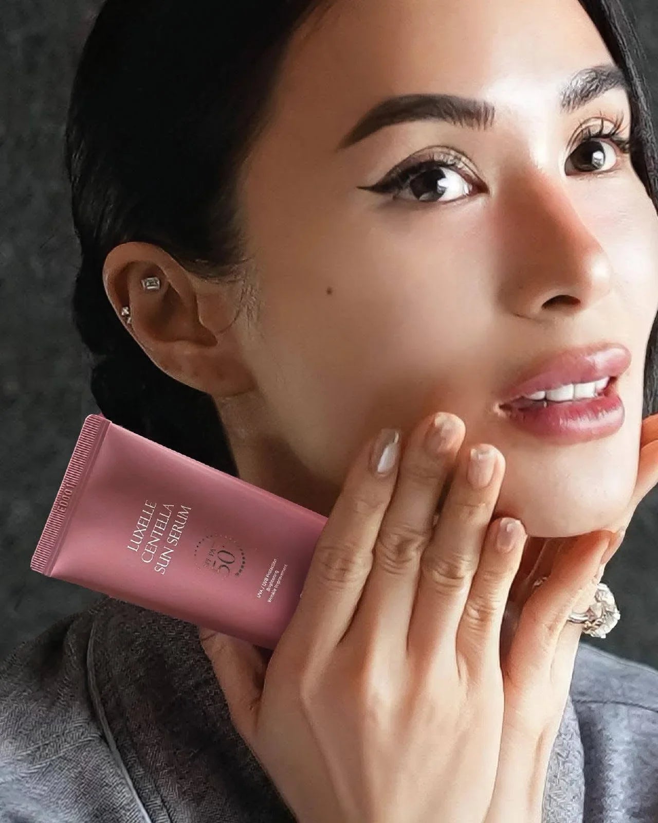 Luxelle Centella Sun Serum SPF 50+ PA++++ - Astrid & Rose