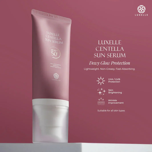 Luxelle Centella Sun Serum SPF 50+ PA++++ - Astrid & Rose