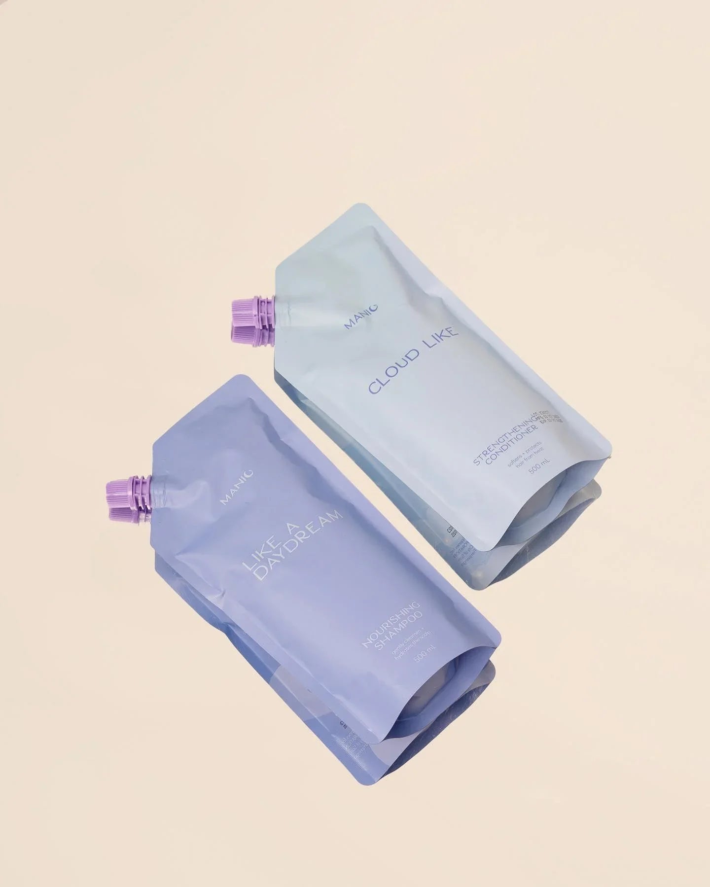 Manic Beauty Shampoo & Conditioner Refill Pack 500ml - Astrid & Rose