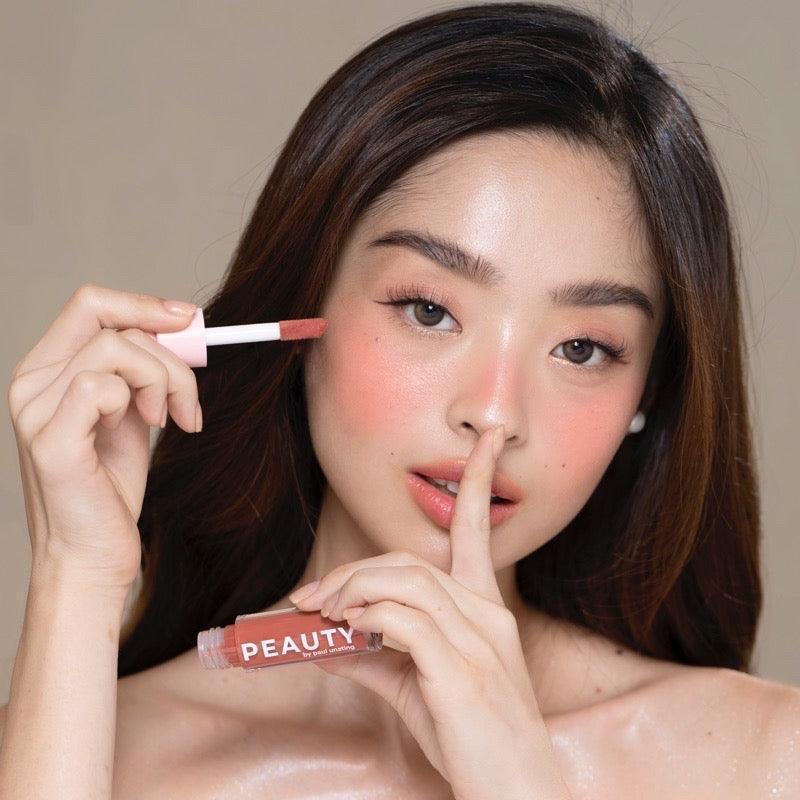 Peauty Beauty Liquid Creamy Blush in CALLTIME - Natural Finish & Long Lasting Blush - Astrid & Rose