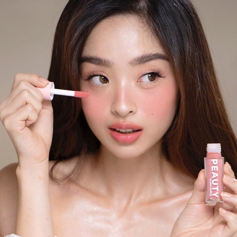Peauty Beauty Liquid Creamy Blush in LOVE - Natural Finish & Long Lasting Blush - Astrid & Rose