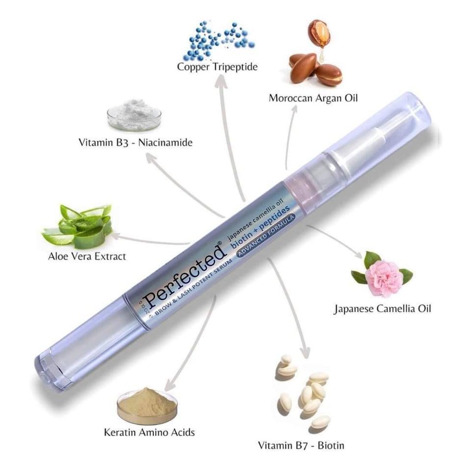Perfected Cosmetics and Skincare Brow and Lash Serum - Astrid & Rose