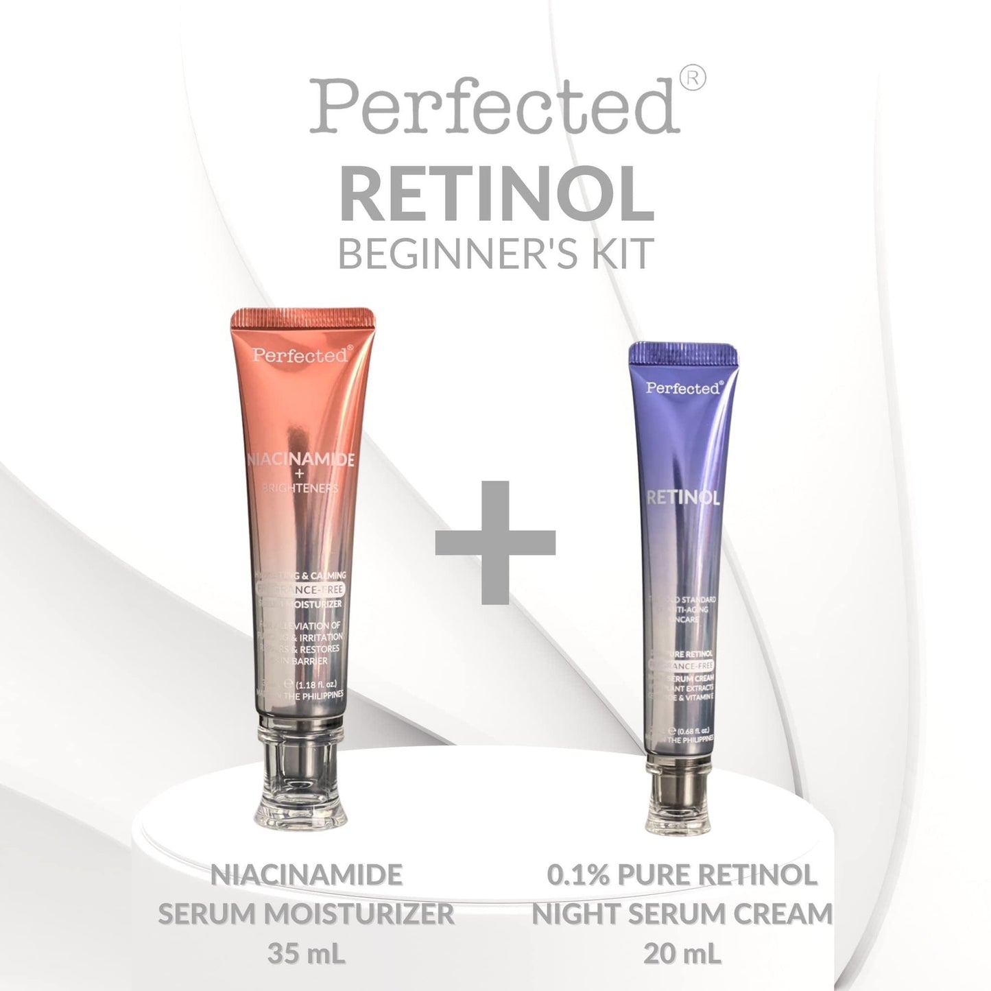 Perfected Cosmetics and Skincare Retinol Beginner’s Kit - Astrid & Rose