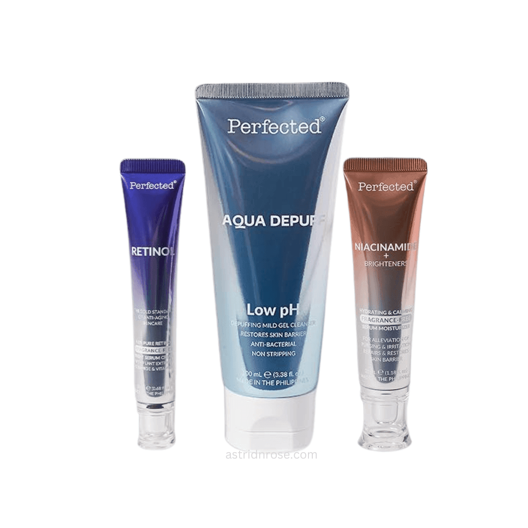 Perfected Skincare Night Set - Astrid & Rose
