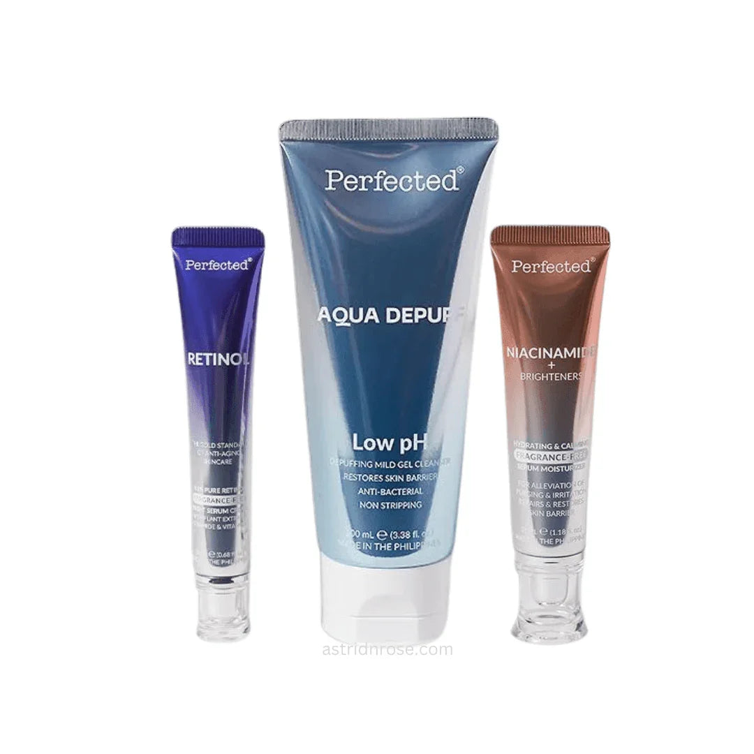 Perfected Skincare Night Set - Astrid & Rose