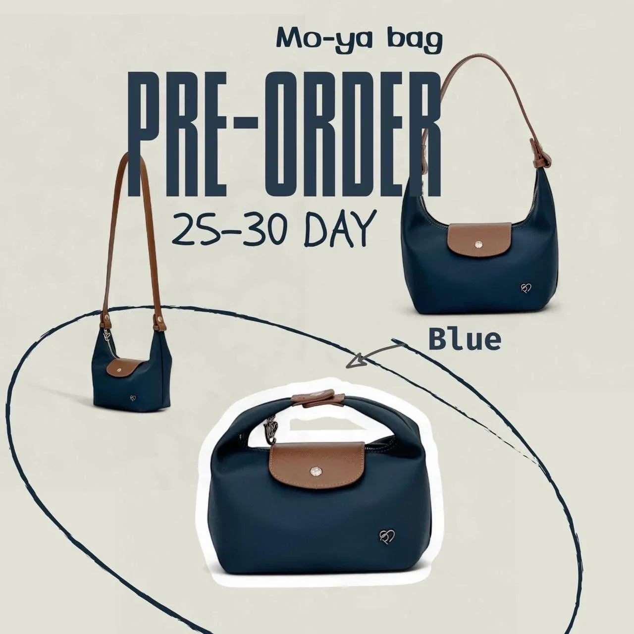 Pony Moya Nylon Bag - Astrid & Rose