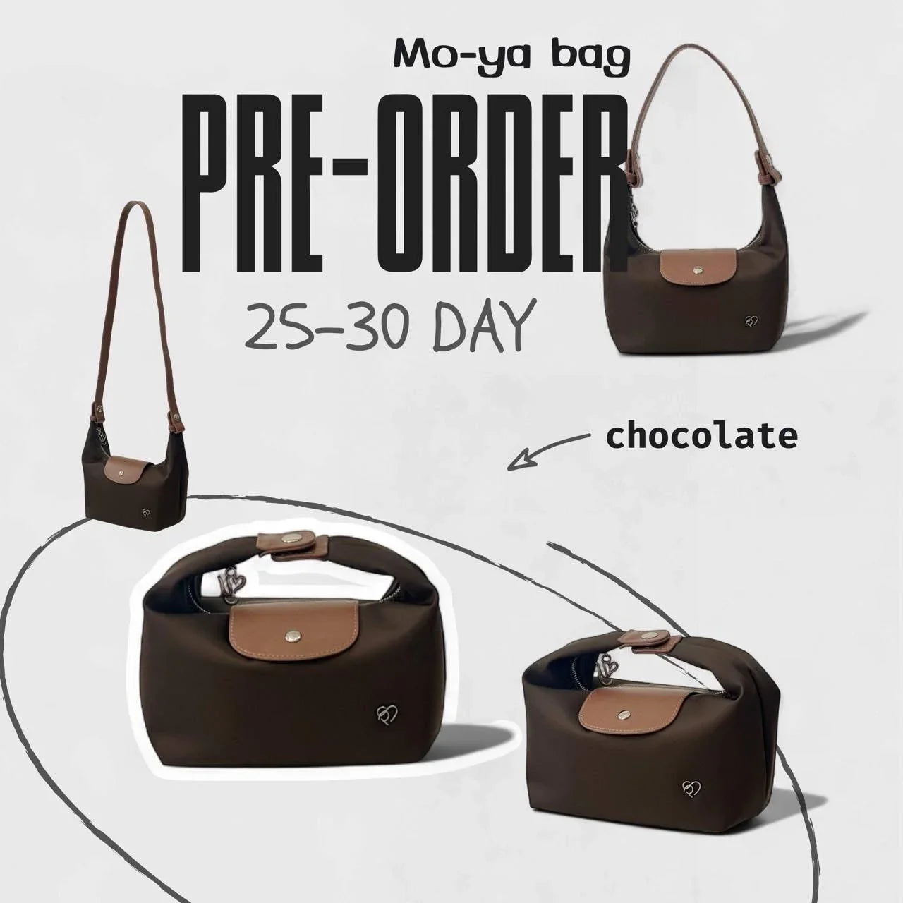 Pony Moya Nylon Bag - Astrid & Rose