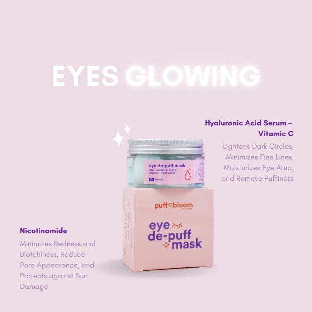 Puff and Bloom Eye De-puff Mask - Astrid & Rose