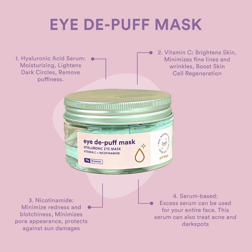 Puff and Bloom Eye De-puff Mask - Astrid & Rose