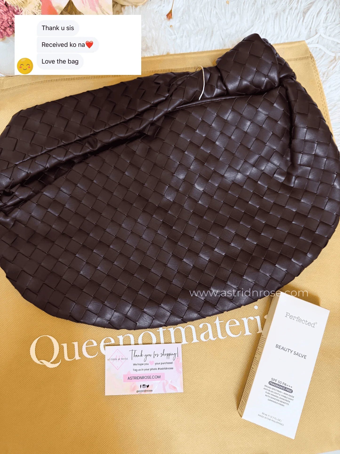 Queen of Material Row Bag (PREORDER) - Astrid & Rose