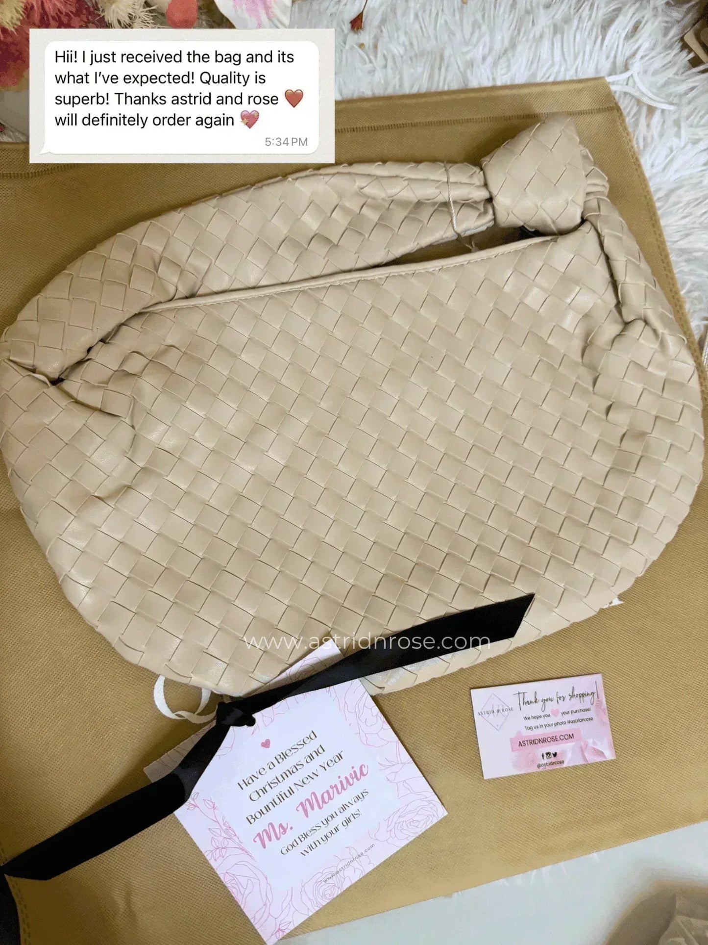 Queen of Material Row Bag (PREORDER) - Astrid & Rose