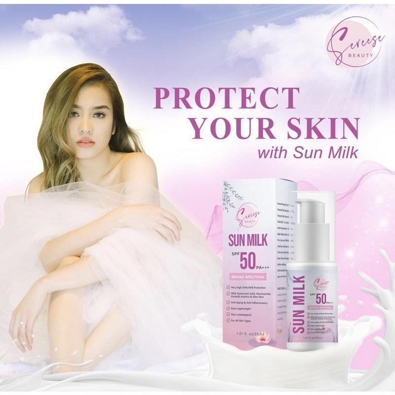 Sereese Beauty Sun Milk SPF50 - Astrid & Rose