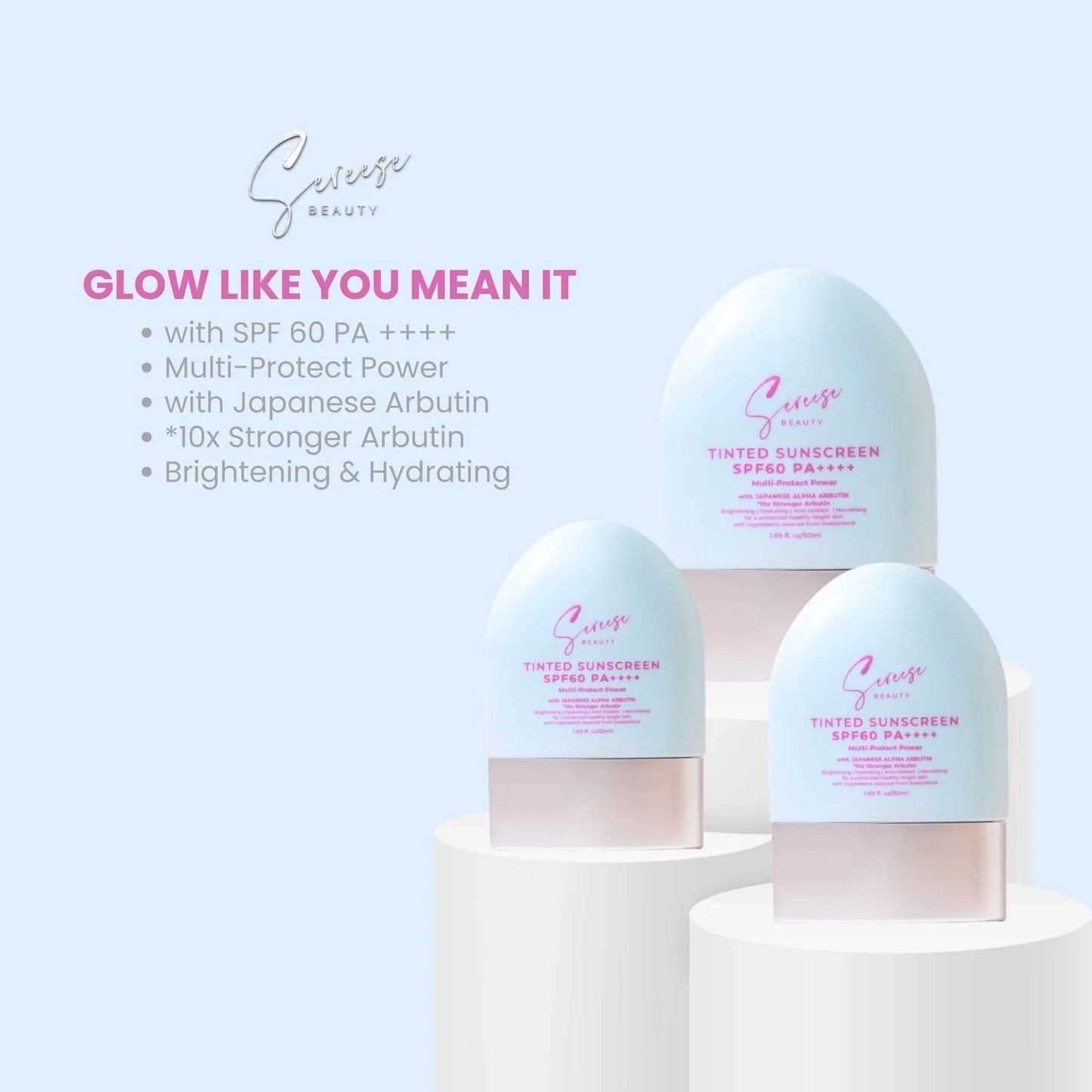 Sereese Beauty Tinted Sunscreen SPF 60 - Astrid & Rose