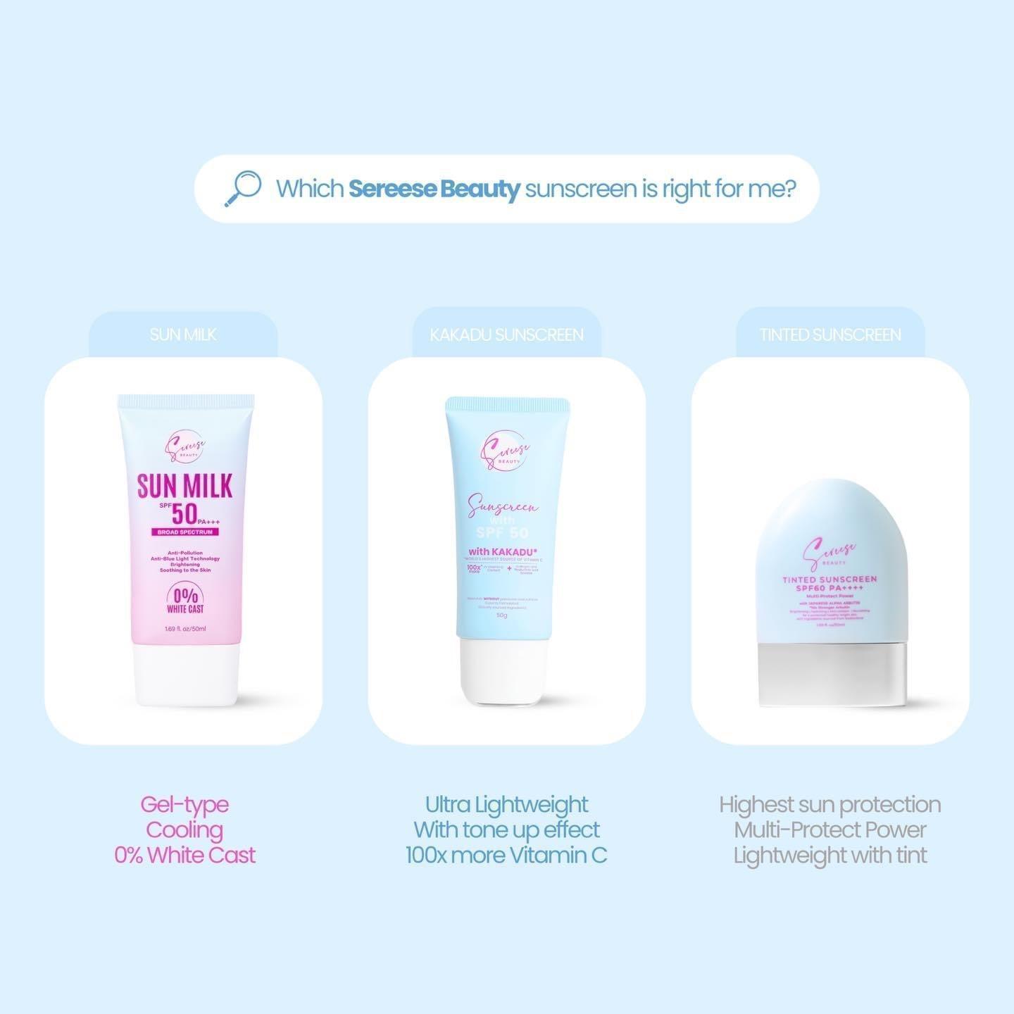 Sereese Beauty Tinted Sunscreen SPF 60 - Astrid & Rose