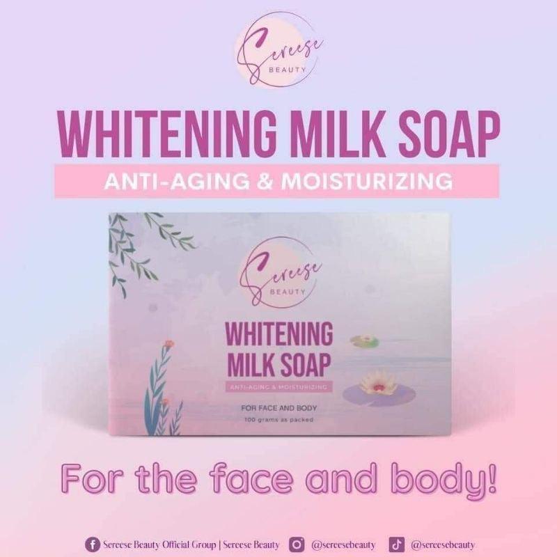 Sereese Beauty Whitening Milk Soap - Astrid & Rose