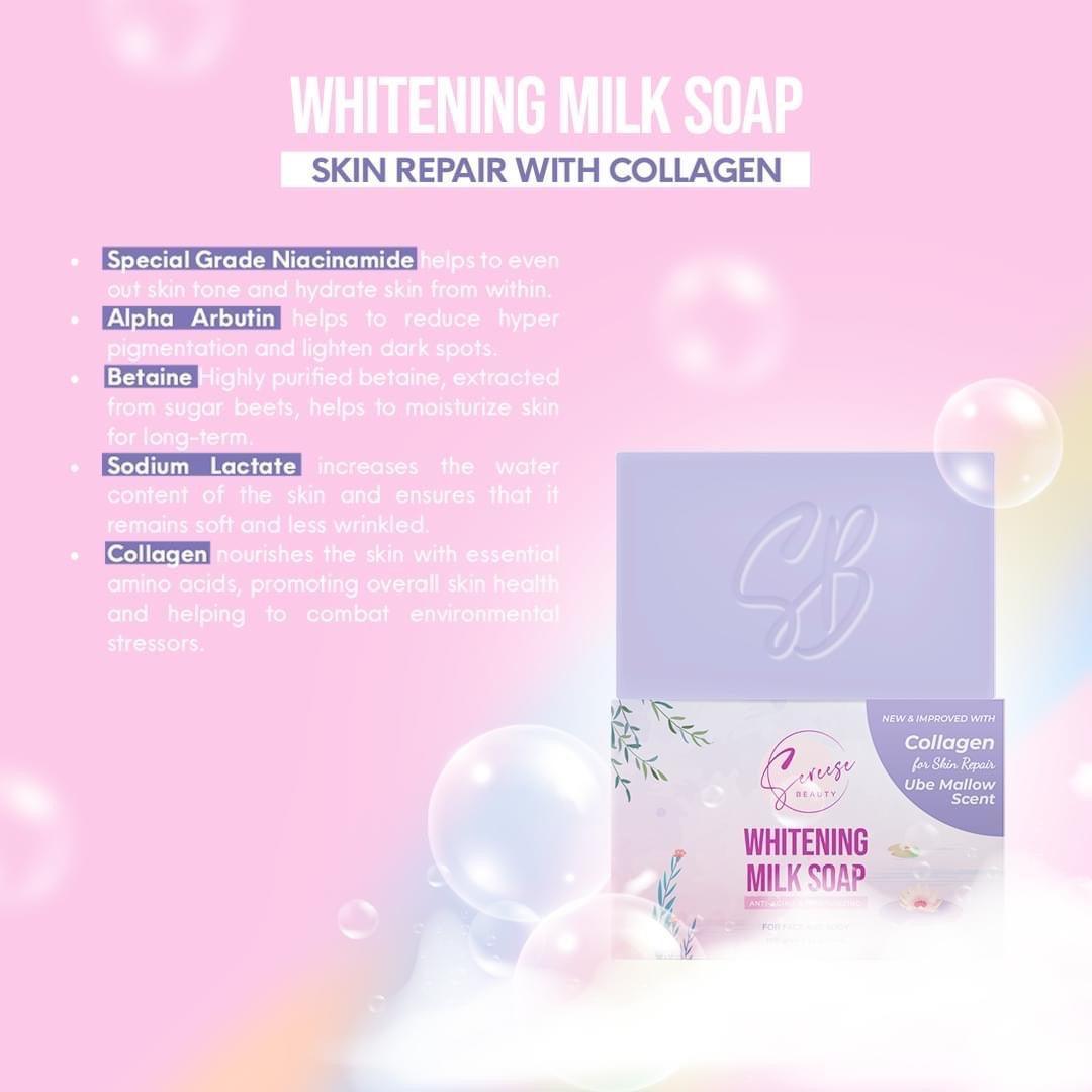 Sereese Beauty Whitening Milk Soap - Astrid & Rose