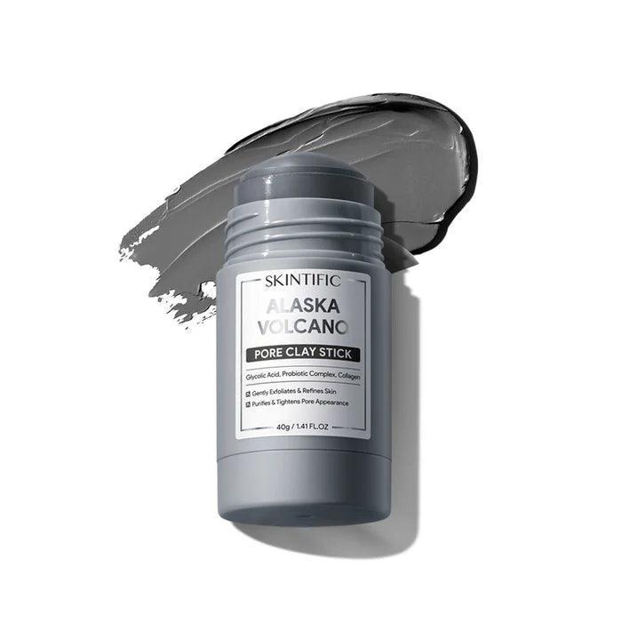 Skintific Alaska Volcano Reduce Blackheads Deep Pores Cleansing Clay Mask Stick 40g - Astrid & Rose