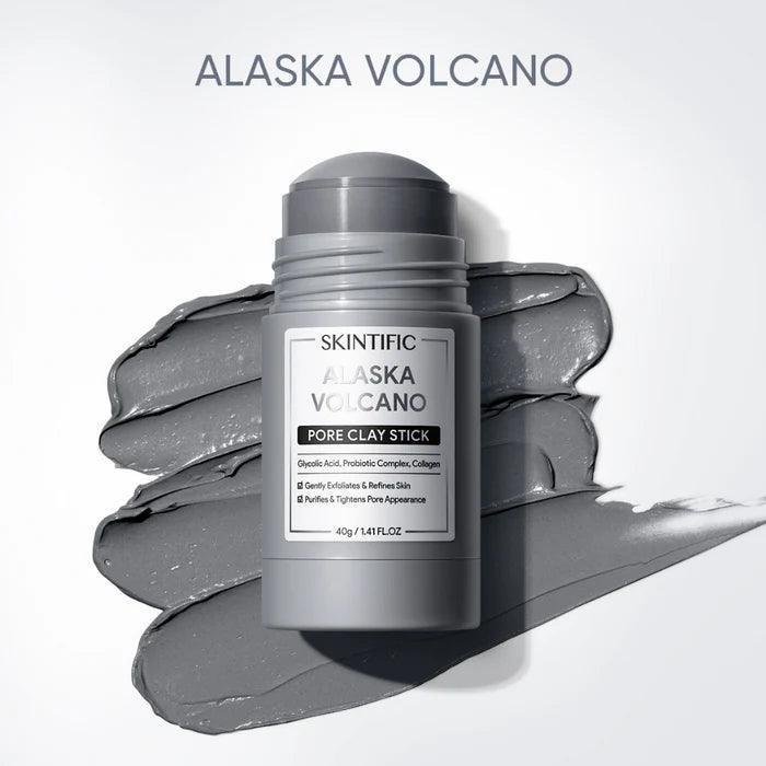 Skintific Alaska Volcano Reduce Blackheads Deep Pores Cleansing Clay Mask Stick 40g - Astrid & Rose