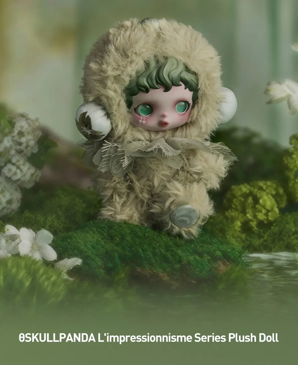 SKULLPANDA L’impressionnisme Series Plush Doll Blind Box - Astrid & Rose