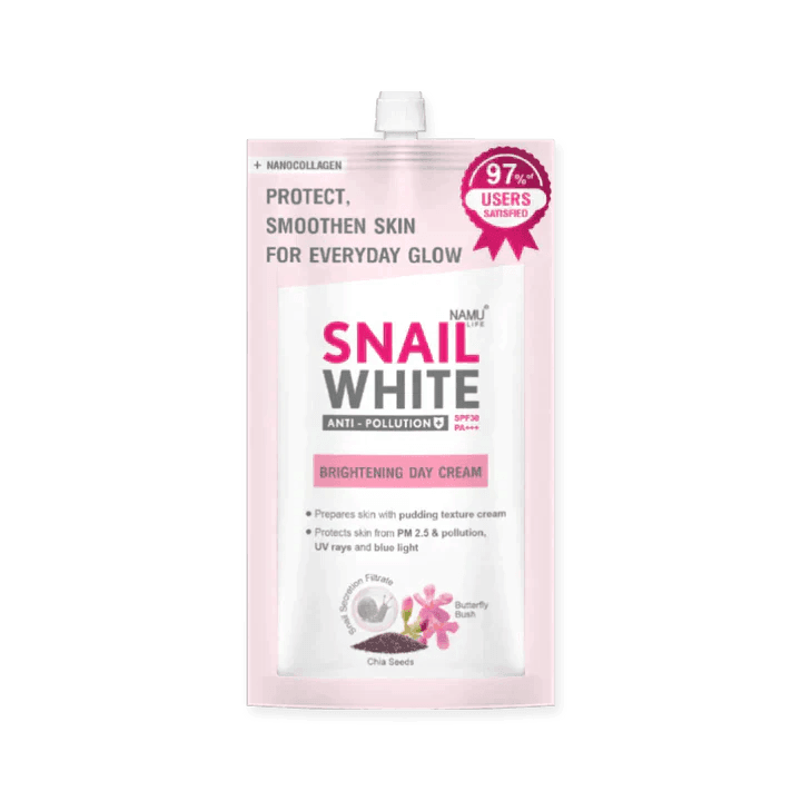 Snail White Brightening Day Cream SPF 30/PA+++ 7ml - Astrid & Rose