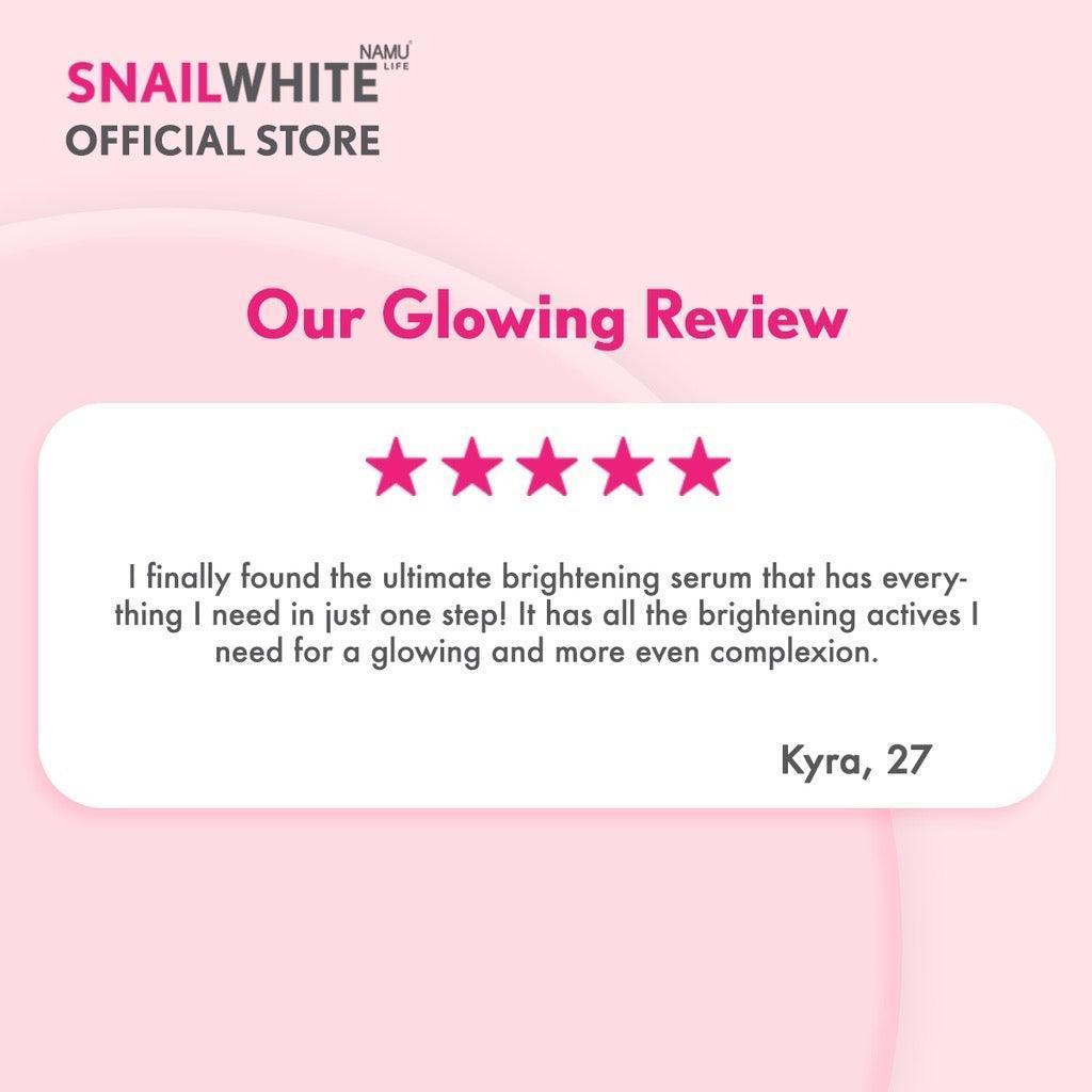 Snail White Double Boosting Brightening Serum 40ml+40ml - Astrid & Rose