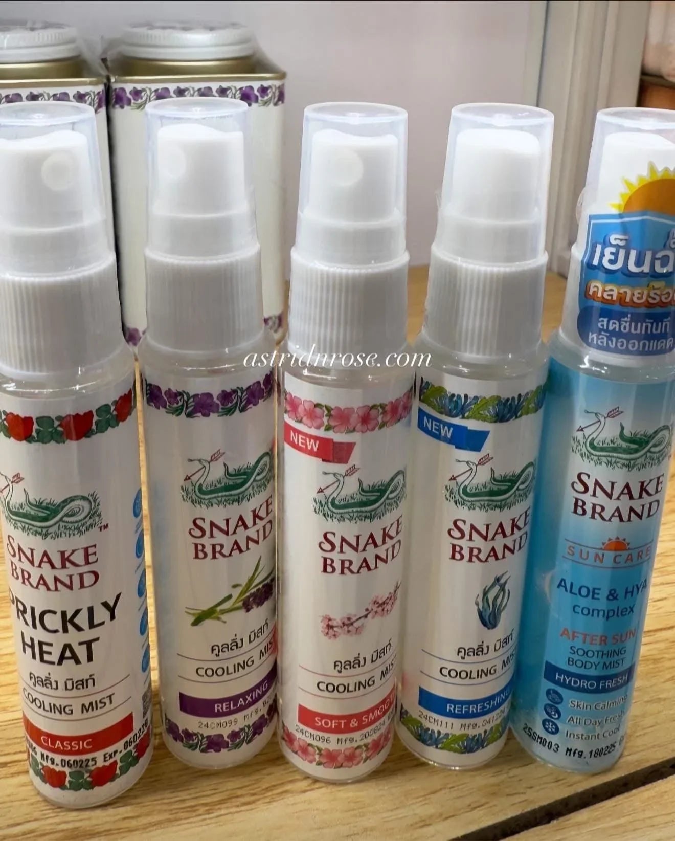 Snake Brand Cooling Mist Spray - Astrid & Rose