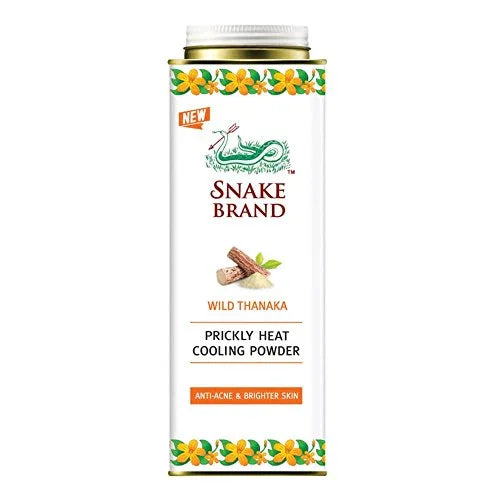 Snake Brand Cooling Powder Wild Thanaka 280g - Astrid & Rose