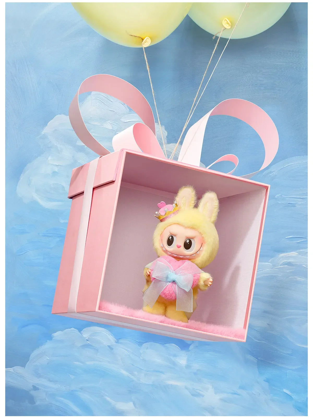 THE MONSTERS Let's Checkmate Series-Vinyl Plush Hanging Card - Astrid & Rose