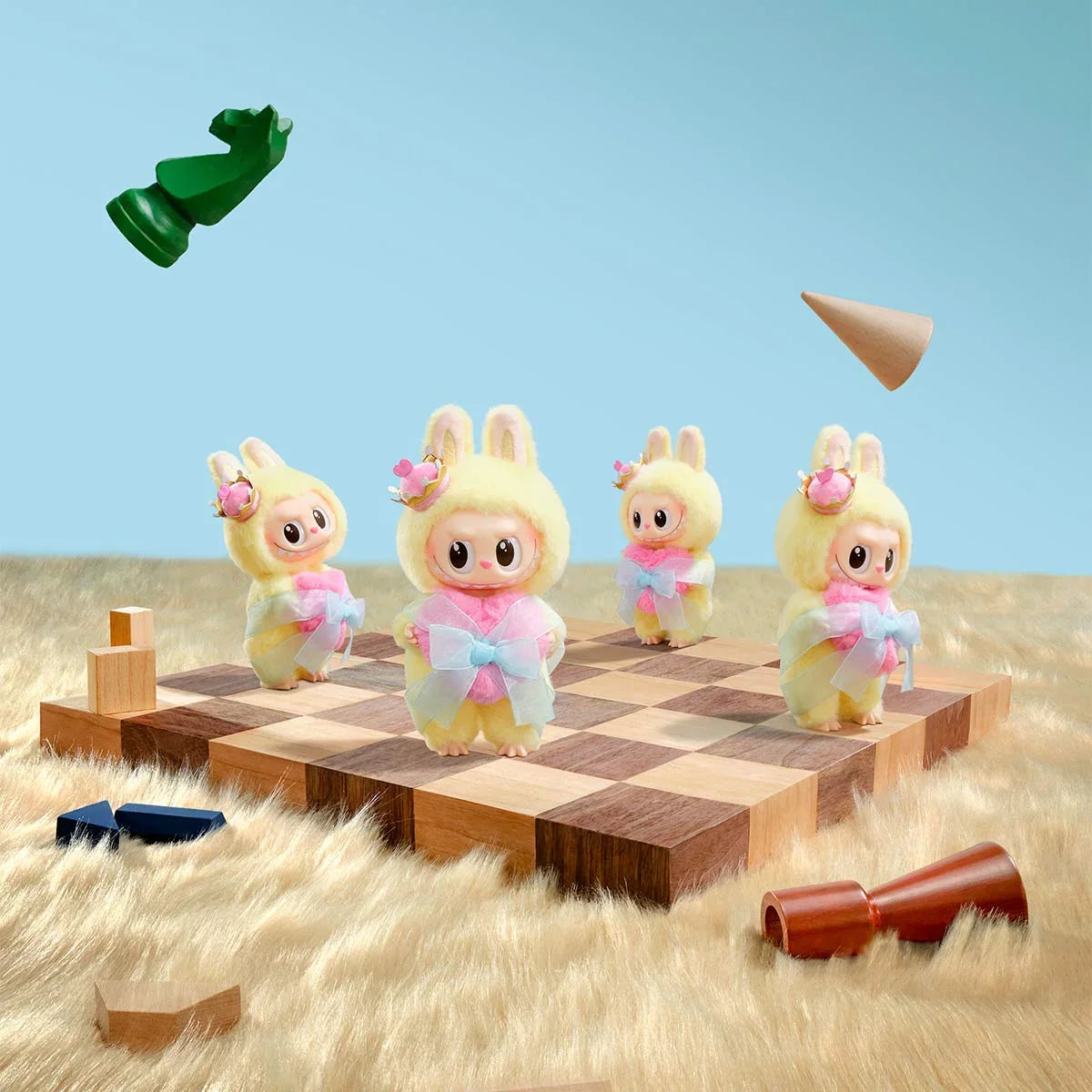 THE MONSTERS Let's Checkmate Series-Vinyl Plush Hanging Card - Astrid & Rose