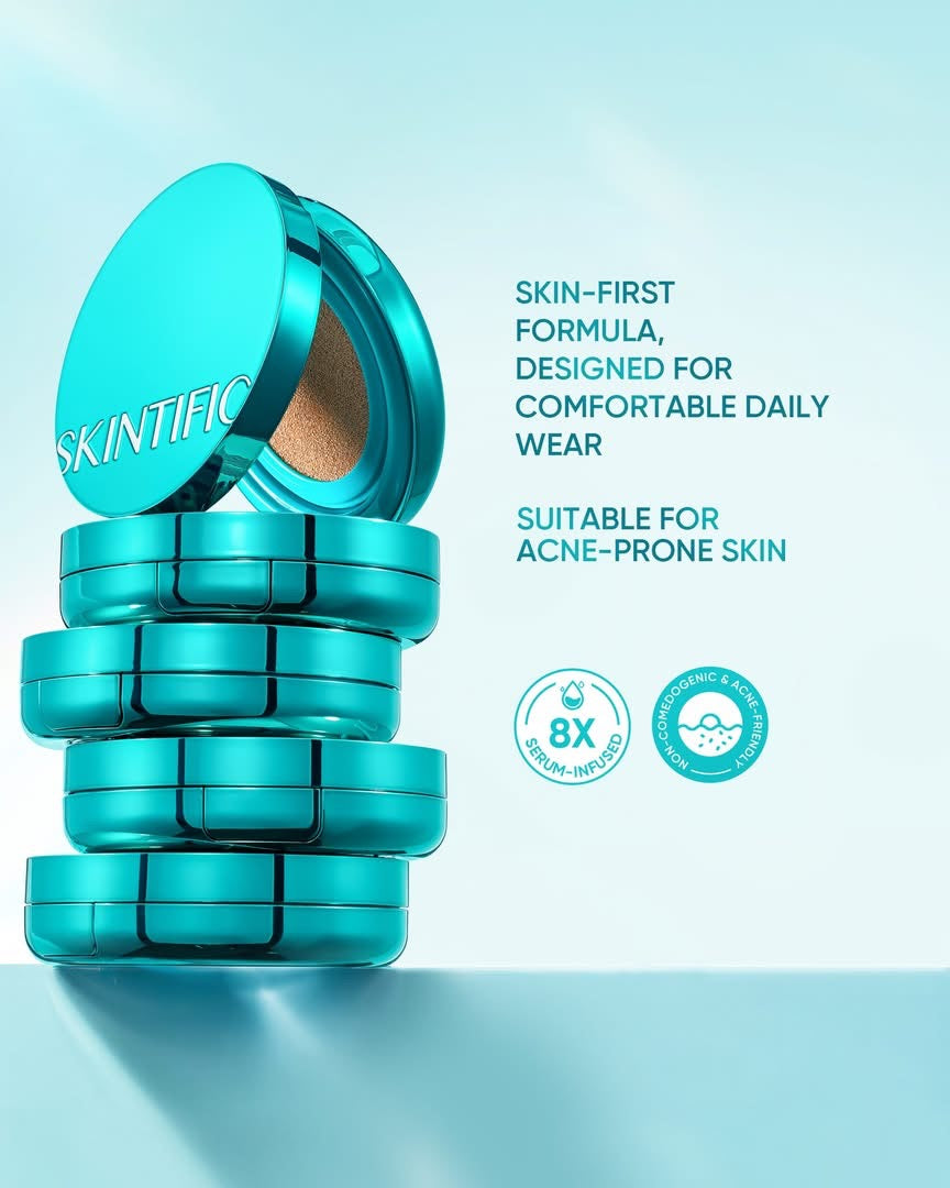Skintific Perfect Stay Serum Matte Cushion