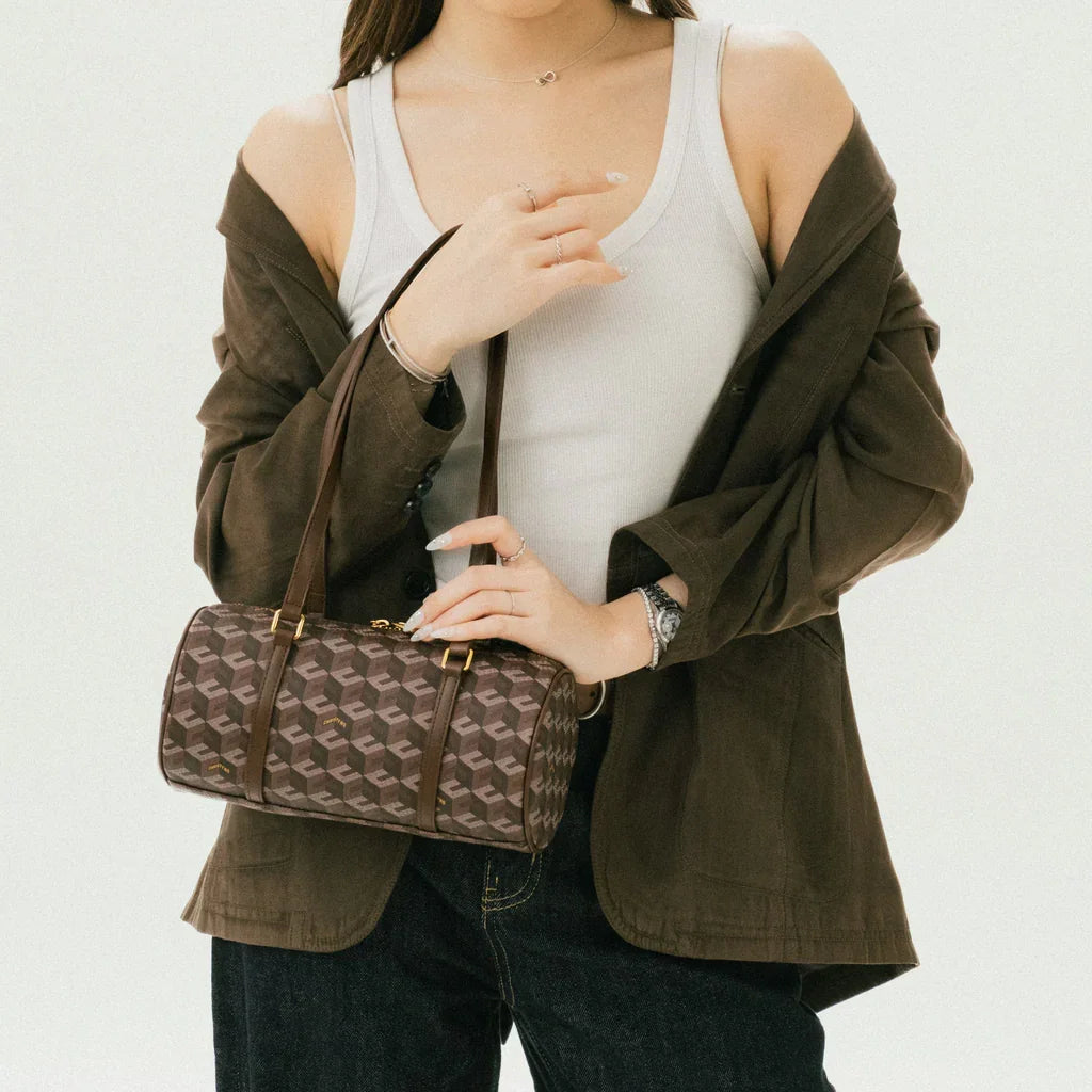 Christy Ng Emilio Barrel Bag