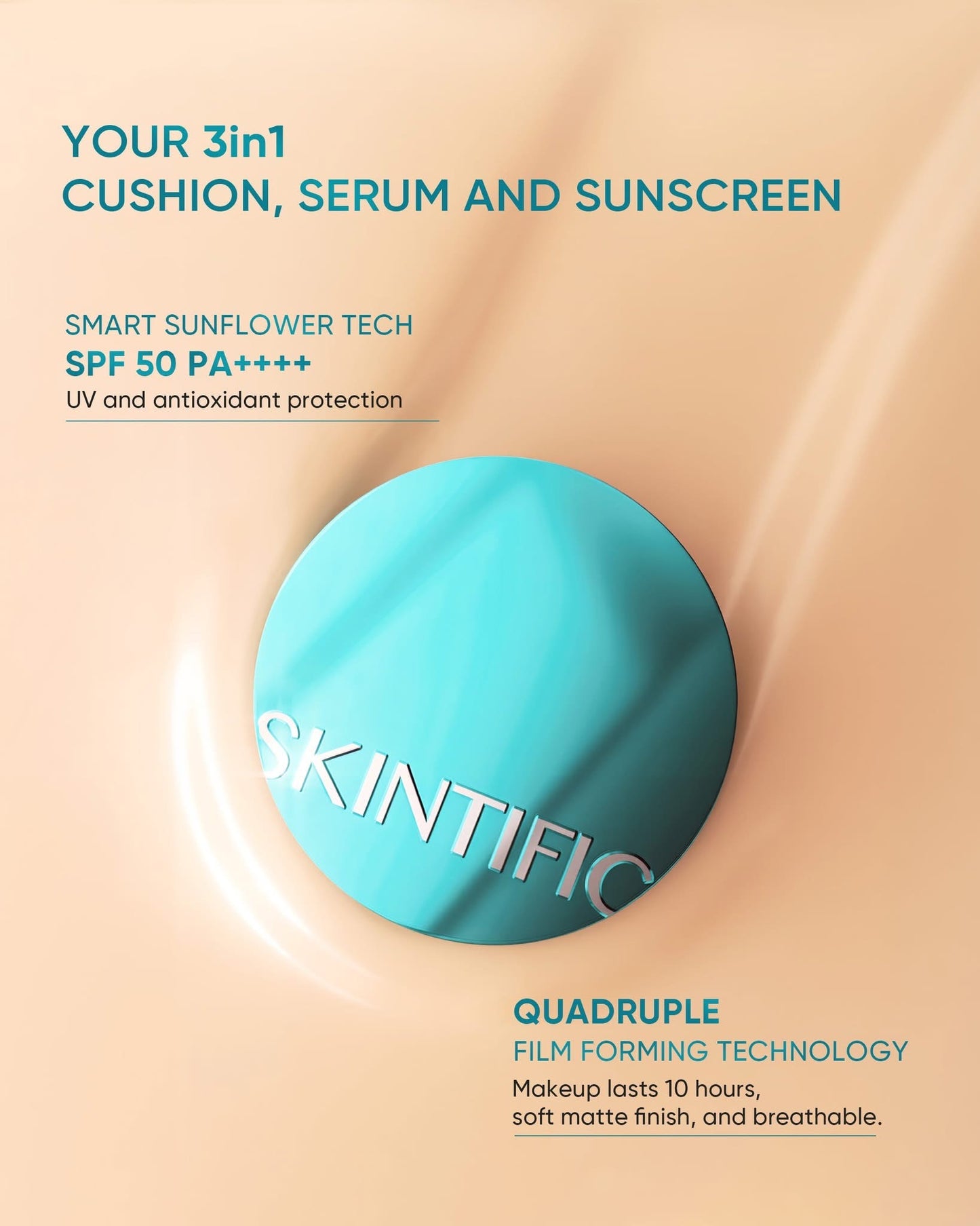 Skintific Perfect Stay Serum Matte Cushion