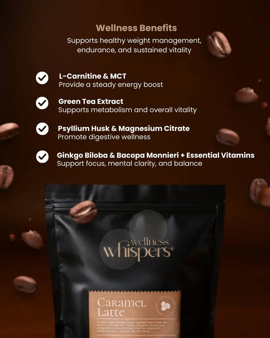 Wellness Whispers Caramel Latte