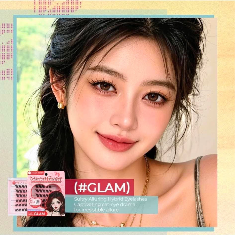 Mlen Diary Halo Series Glue Free False Eyelashes