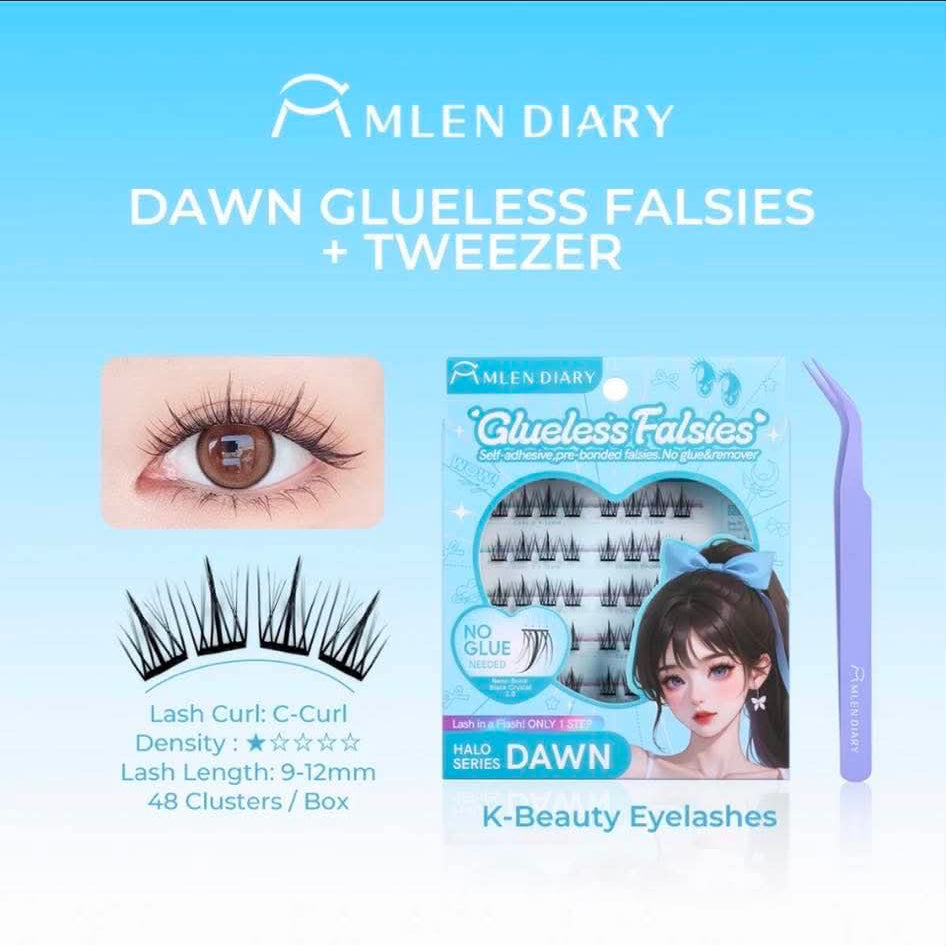 Mlen Diary Halo Series Glue Free False Eyelashes