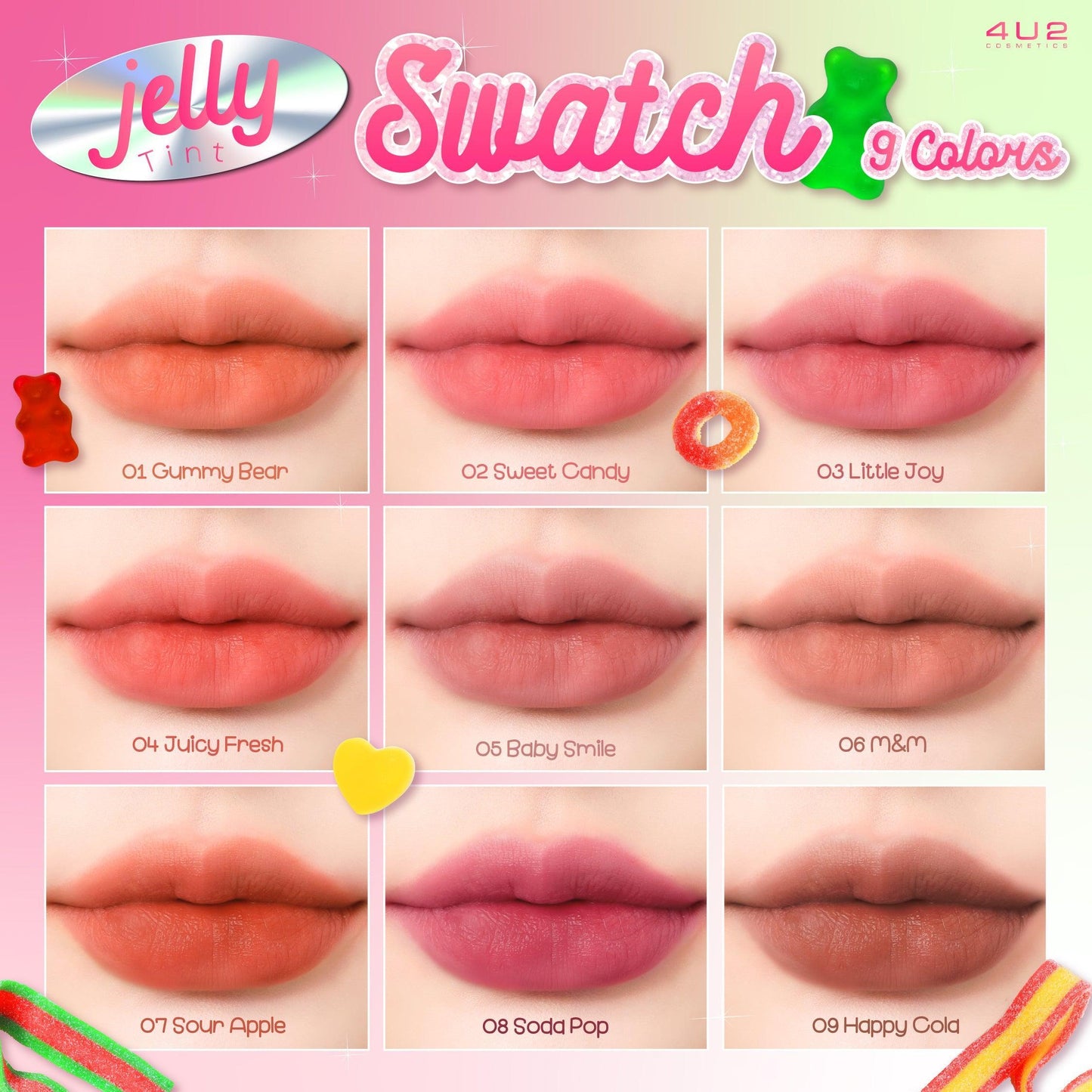 4U2 Jelly Tint (PREORDER) - Astrid & Rose