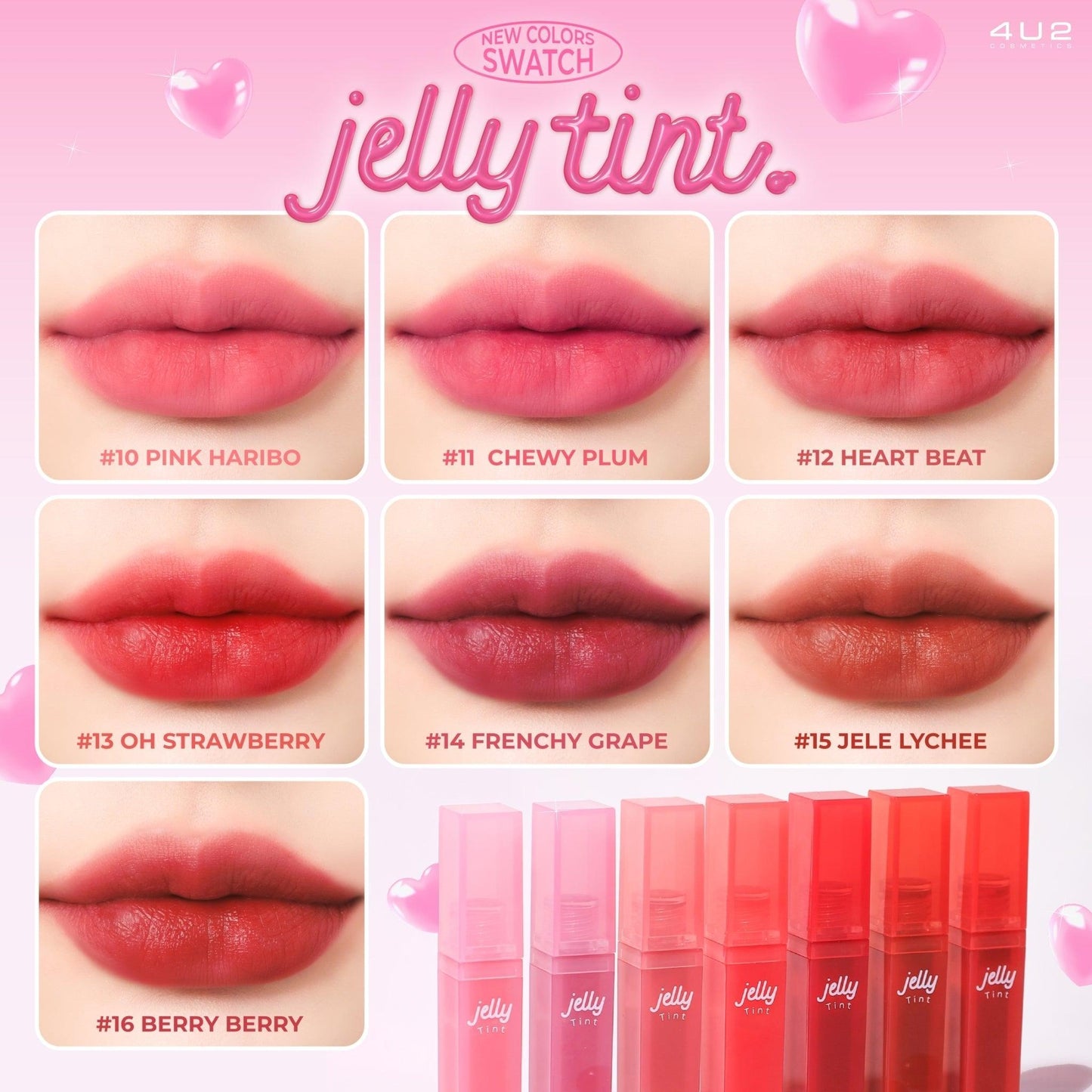 4U2 Jelly Tint (PREORDER) - Astrid & Rose