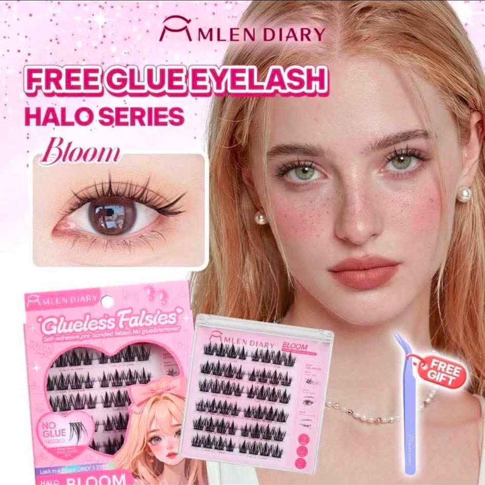 Mlen Diary Halo Series Glue Free False Eyelashes