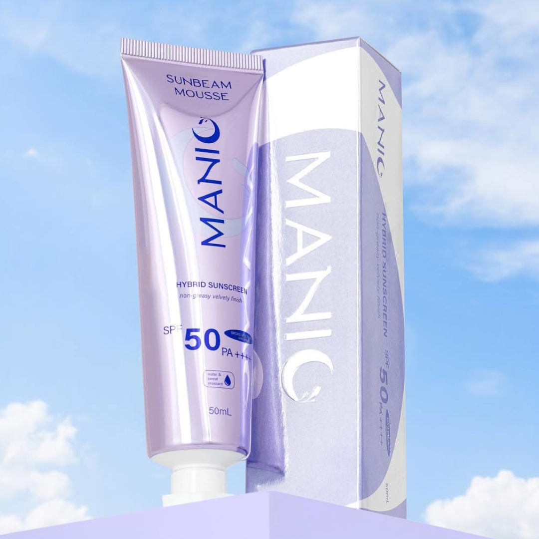 Manic Beauty Sunbeam Mousse Hybrid SPF50 PA++++ Sunscreen