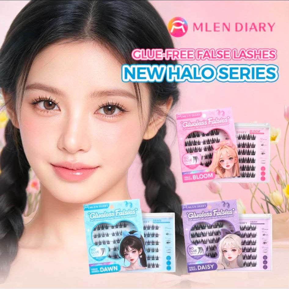 Mlen Diary Halo Series Glue Free False Eyelashes