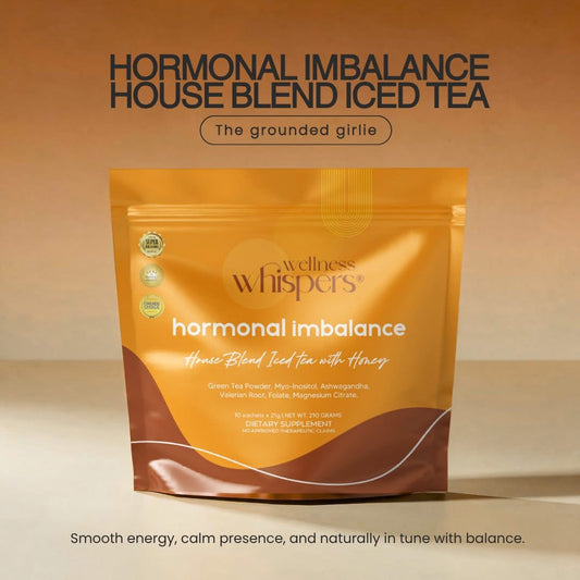 Wellness Whispers Hormonal Imbalance House Blend Iced Tea with Honey