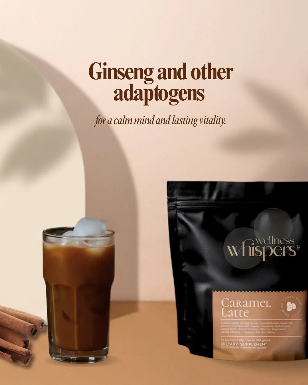 Wellness Whispers Caramel Latte